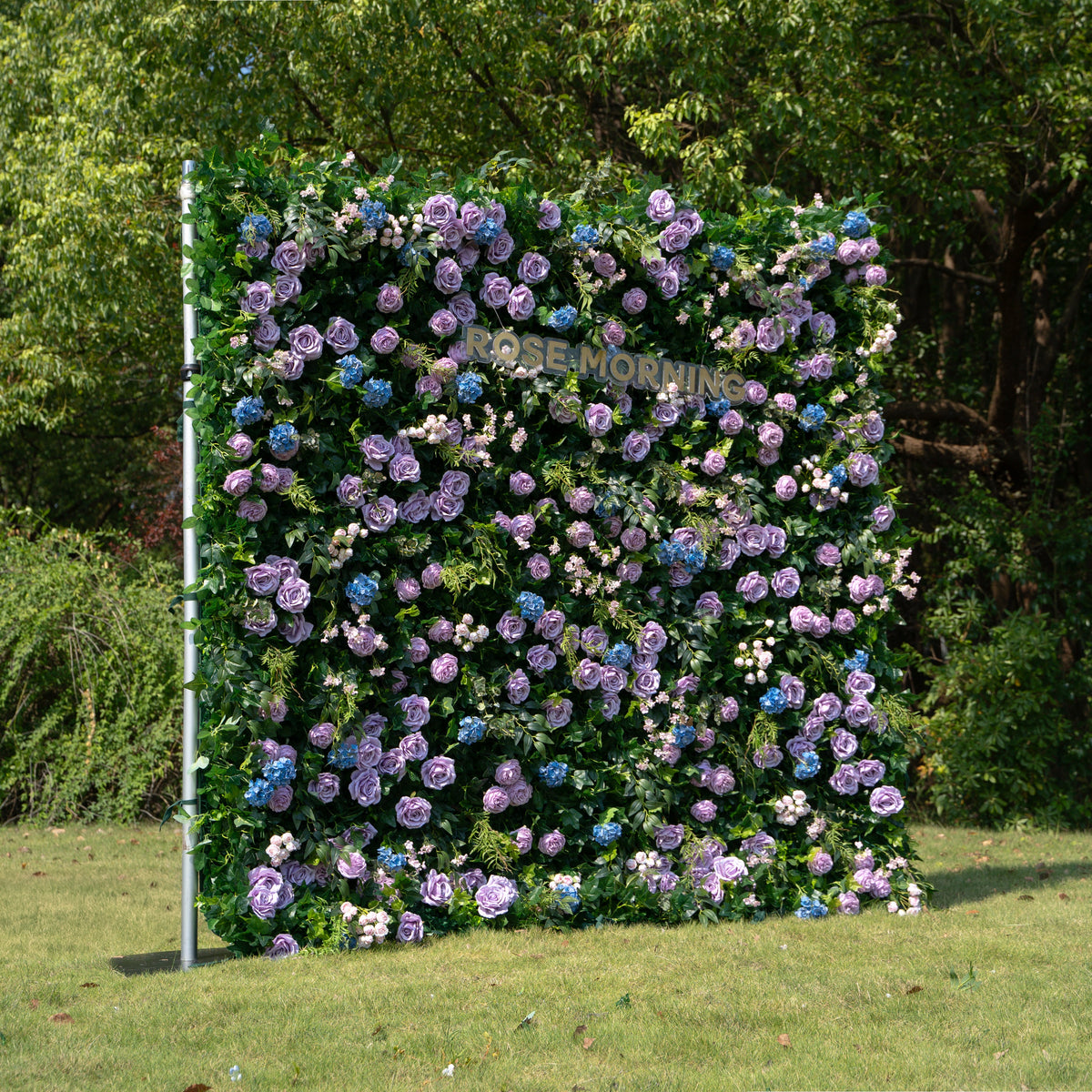 Dana：3D Fabric Artificial rolling up curtain flower wall Free Shipping