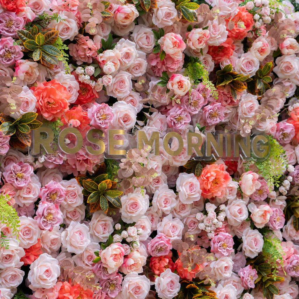 Daniela ：5D Fabric Artificial rolling up curtain flower wall Free Shipping