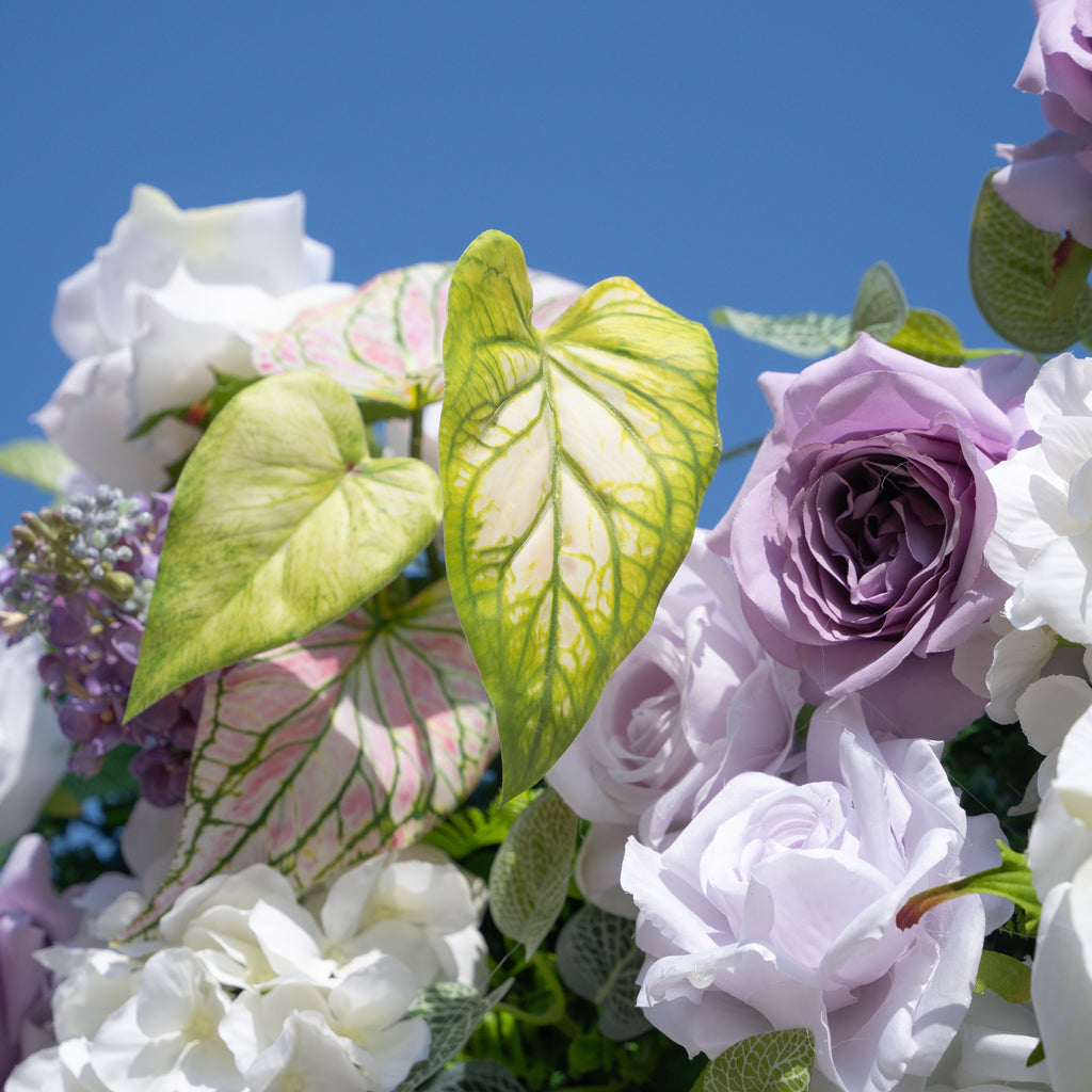 Danielle：5D Fabric Artificial rolling up curtain flower wall Free Shipping