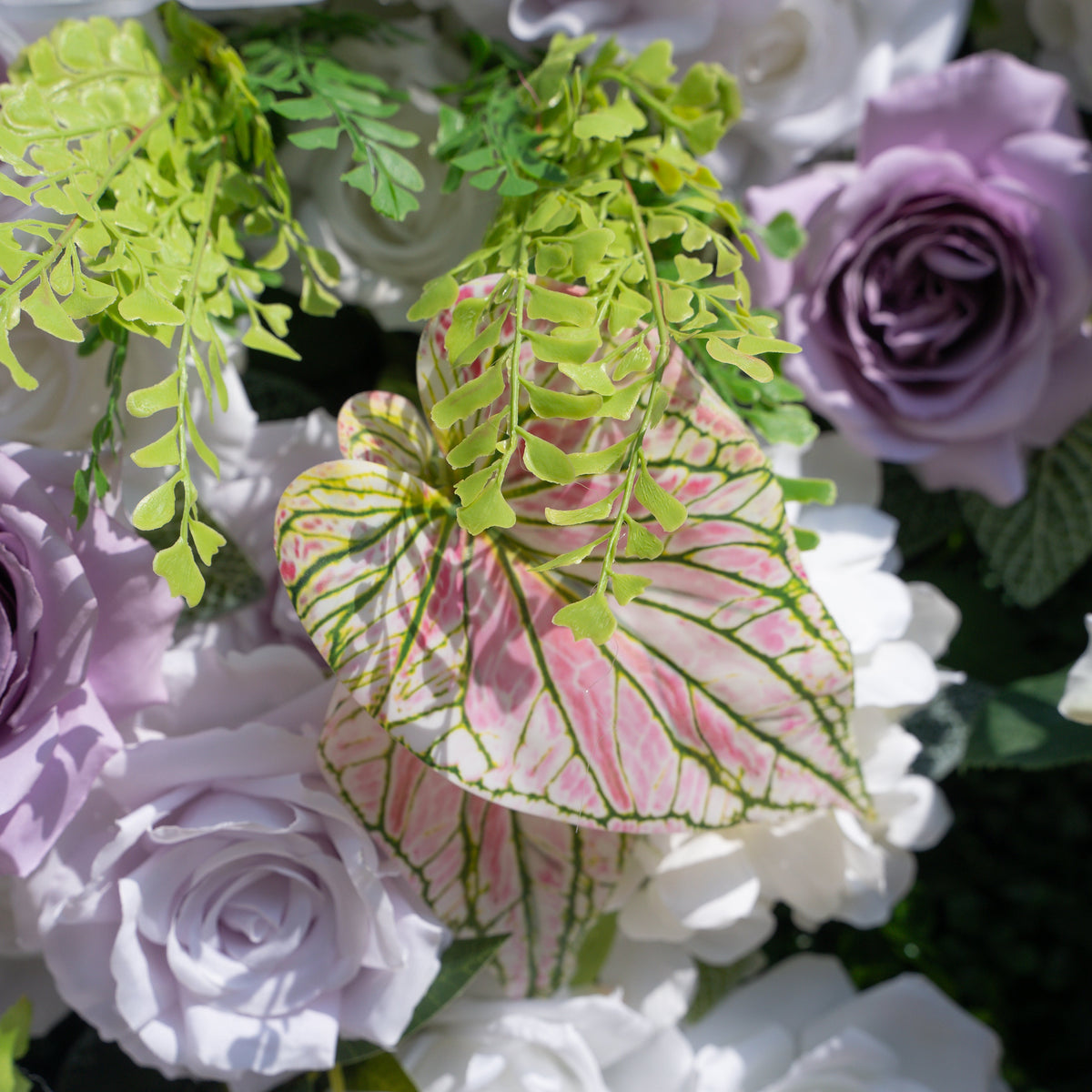 Danielle：5D Fabric Artificial rolling up curtain flower wall Free Shipping