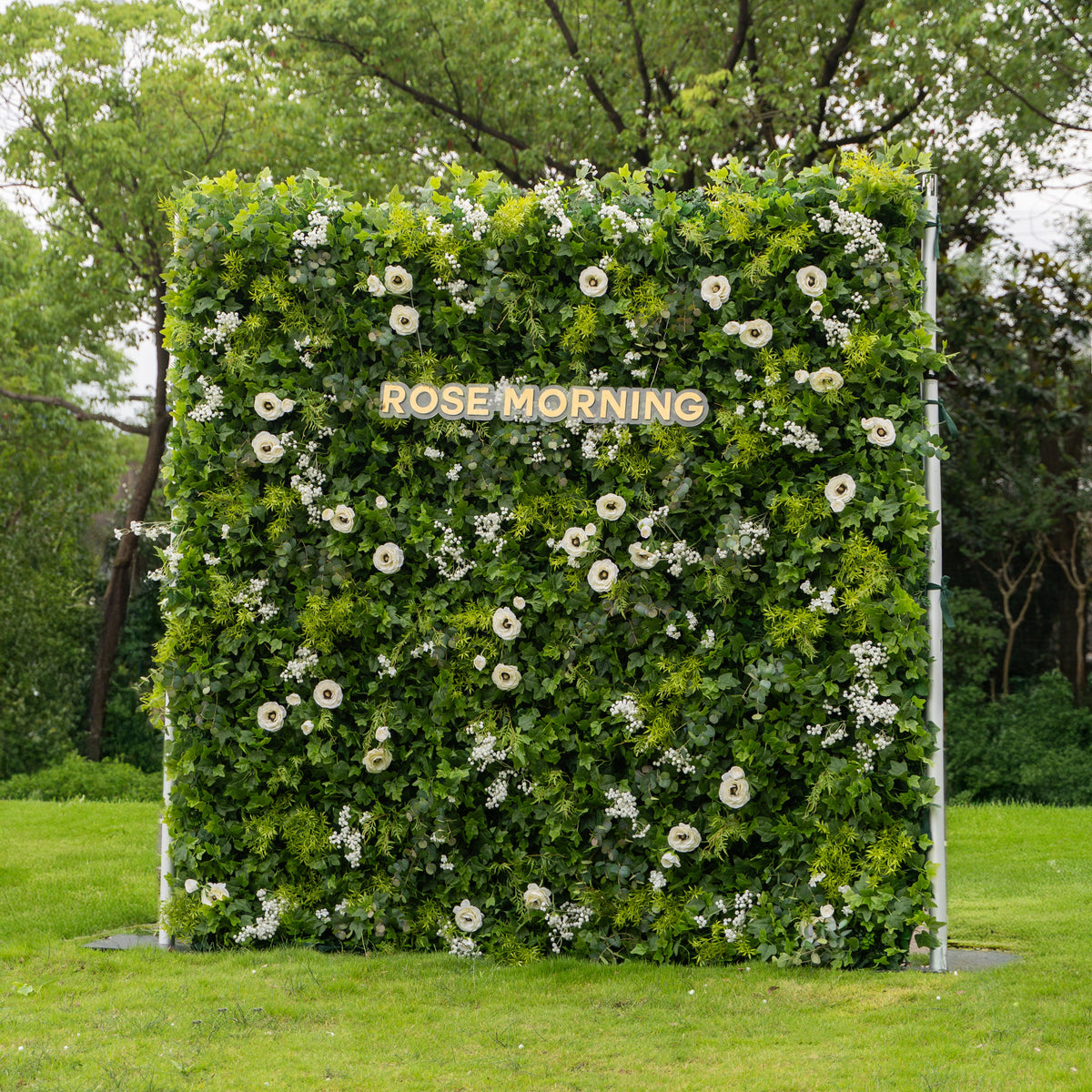 Eloise 2025：5D Fabric Artificial rolling up curtain flower wall Free Shipping