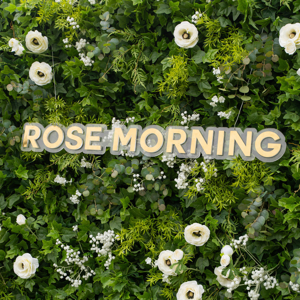 Eloise 2025：5D Fabric Artificial rolling up curtain flower wall Free Shipping