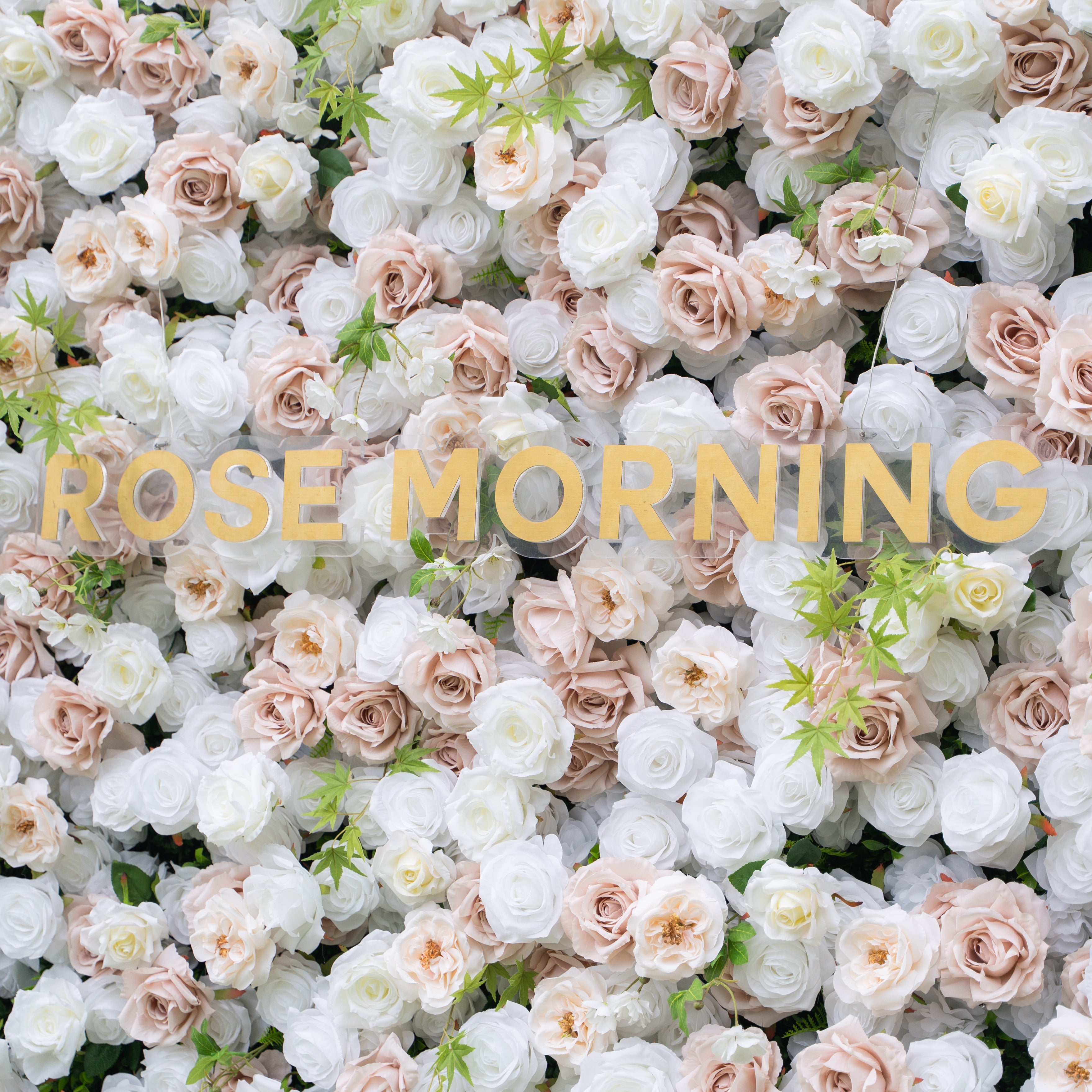 Ema - Autumn Fall 5D Fabric Zip Up Flower Wall 8ft x 8ft for Wedding Party Backdrop Free Shipping