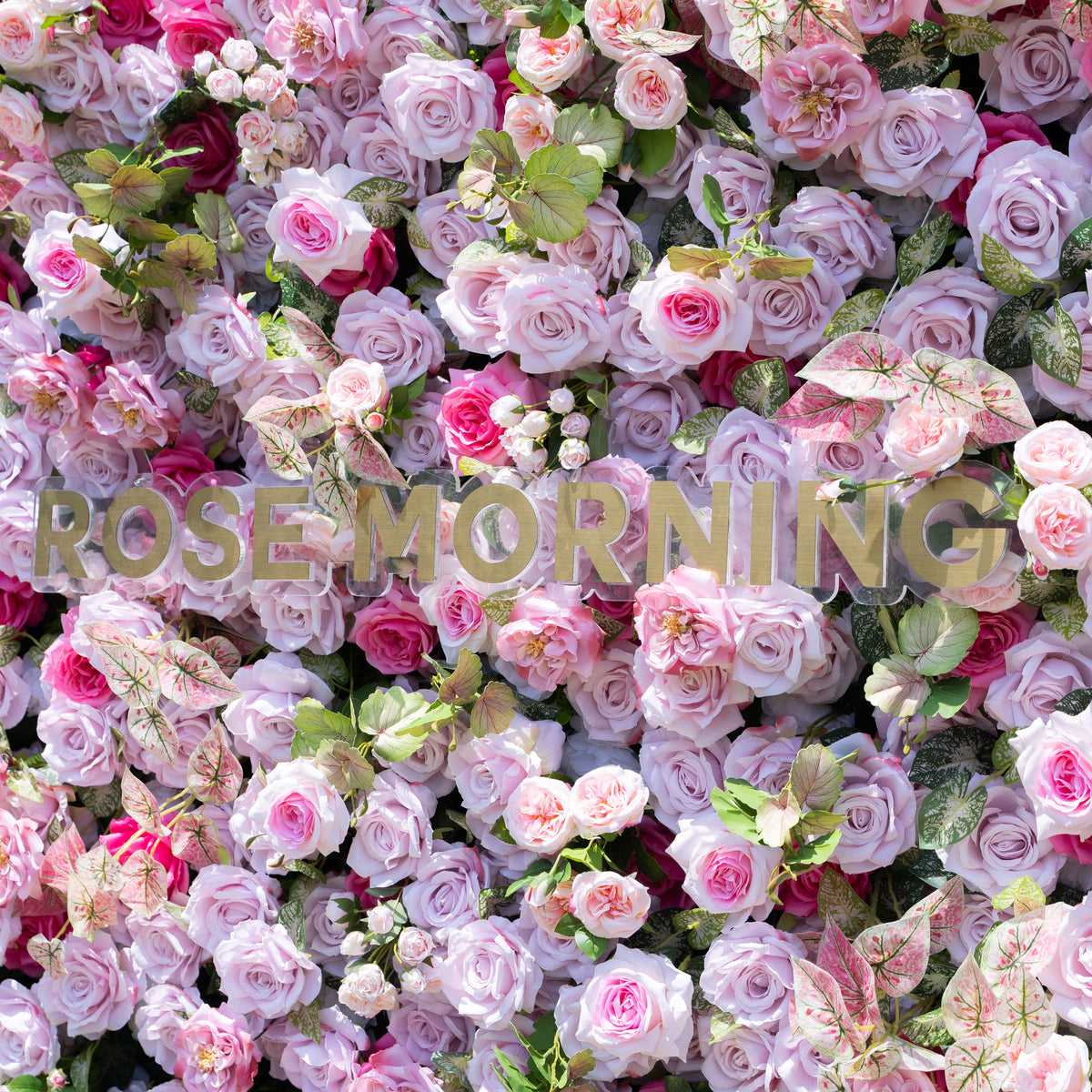 Eugenia：5D Fabric Artificial zip up curtain flower wall 8ft*8ft Free Shipping