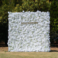 Felicity：5D Fabric Artificial rolling up curtain flower wall Free Shipping