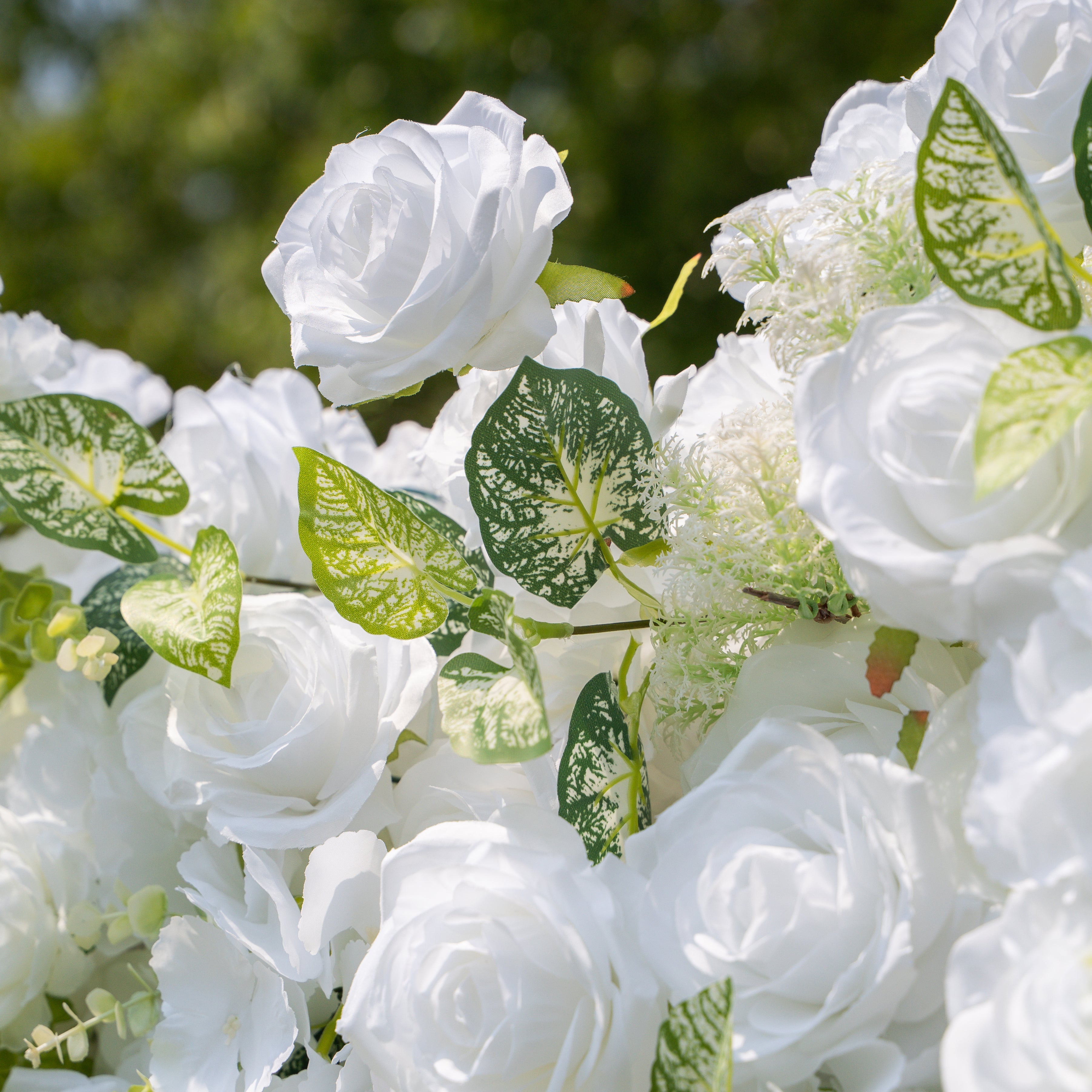 Icing ：3D Fabric Artificial rolling up curtain flower wall Free Shipping