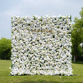 Juliana：3D Fabric Artificial rolling up curtain flower wall Free Shipping