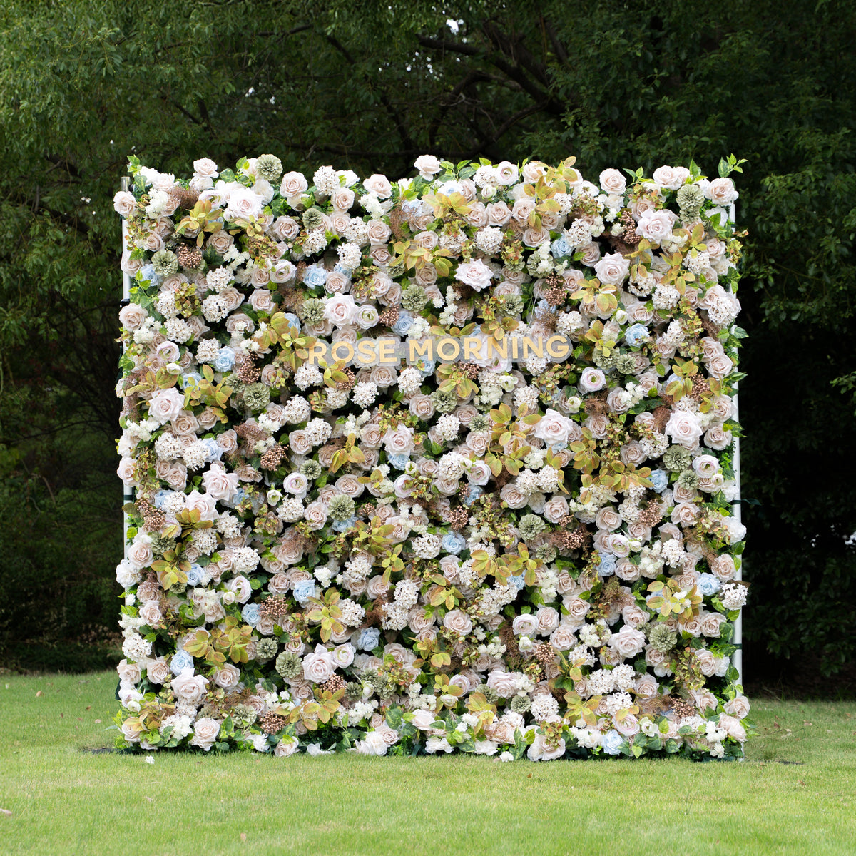 July - Fall Harvest 5D Fabric Roll Up Flower Wall for Wedding Party Seasonal Backdrop Free Shipping