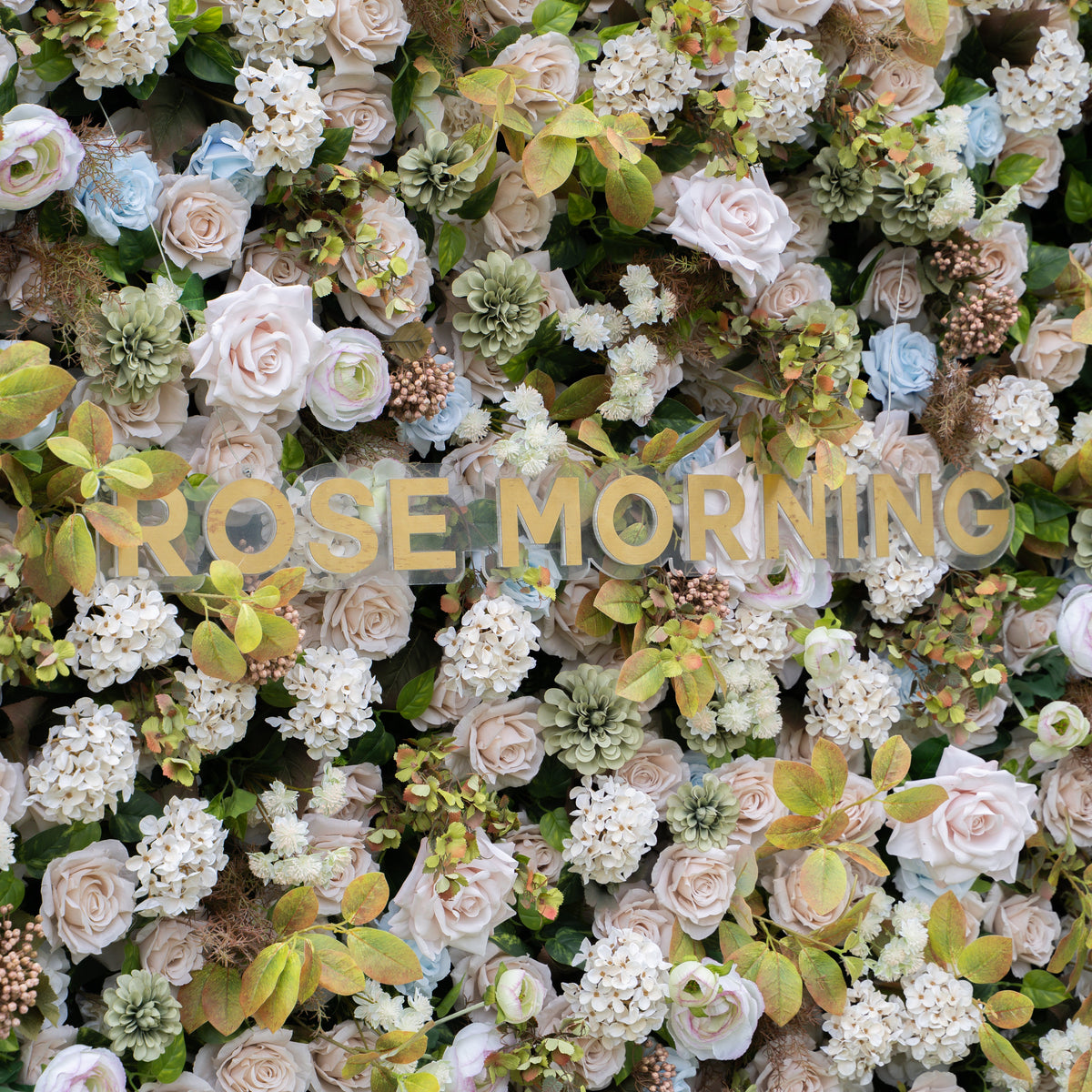 July：5D Fabric Artificial rolling up curtain flower wall (Ready to ship-Only USA) Free Shipping