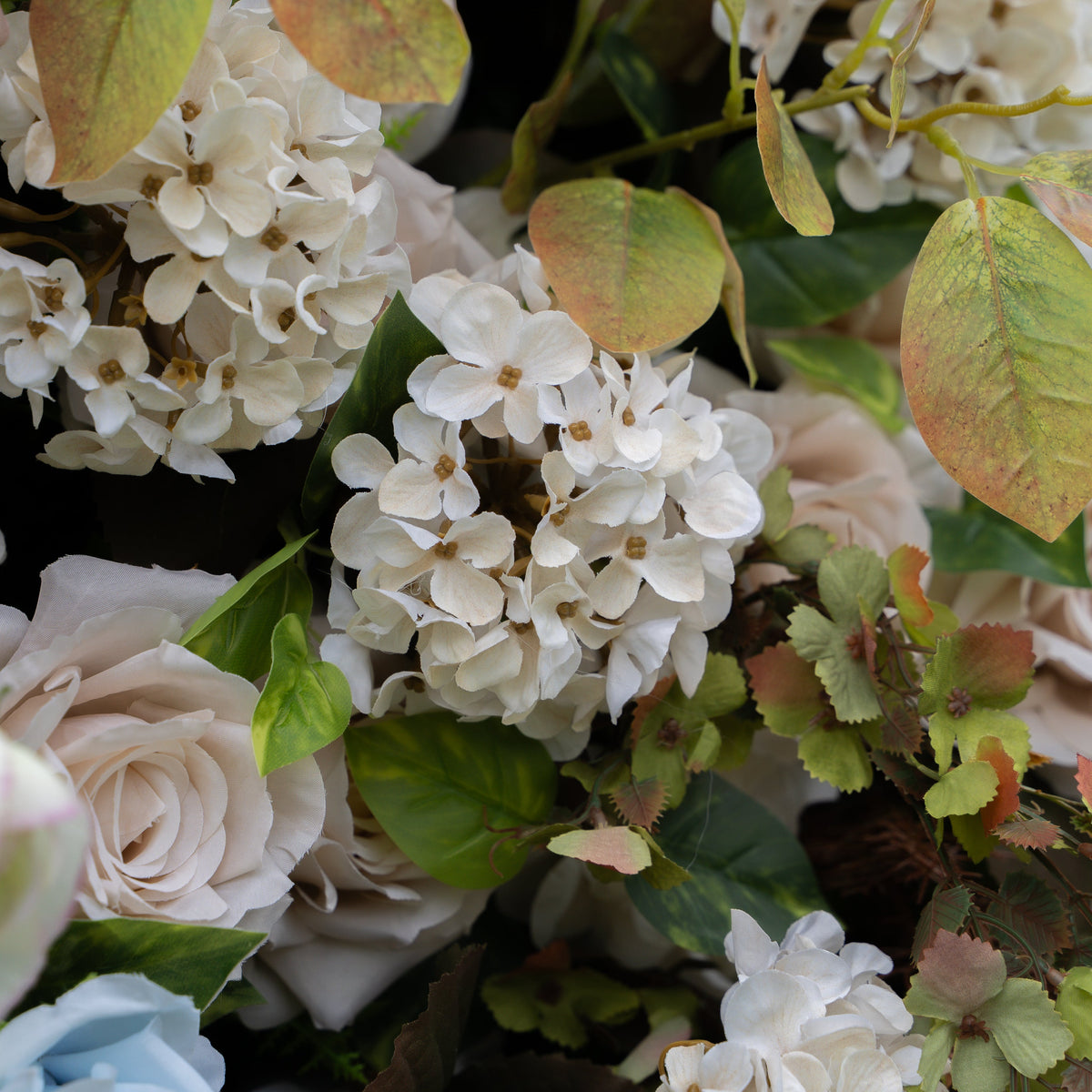 July - Fall Harvest 5D Fabric Roll Up Flower Wall for Wedding Party Seasonal Backdrop Free Shipping