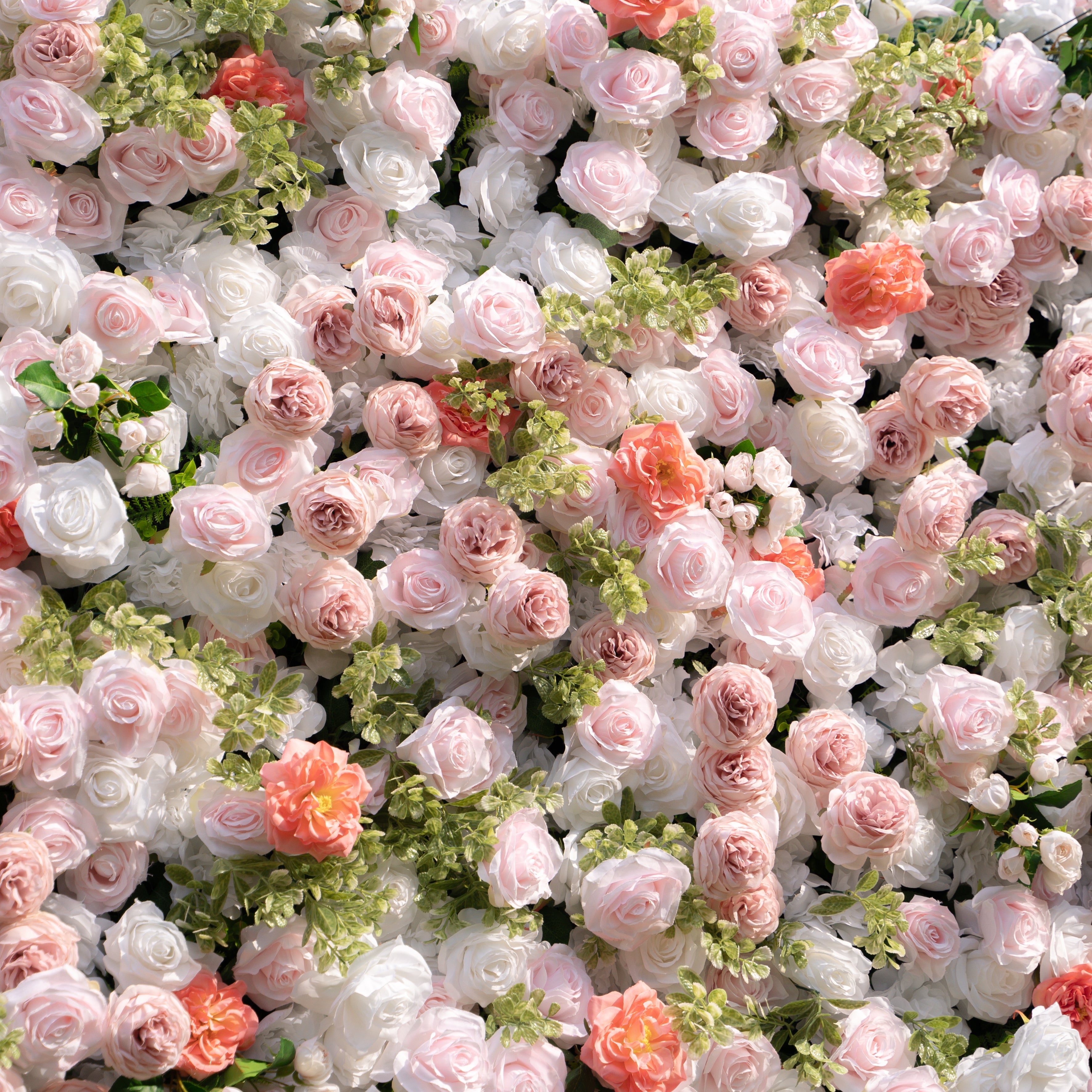 Kaisley：5D Fabric Artificial rolling up curtain flower wall Free Shipping