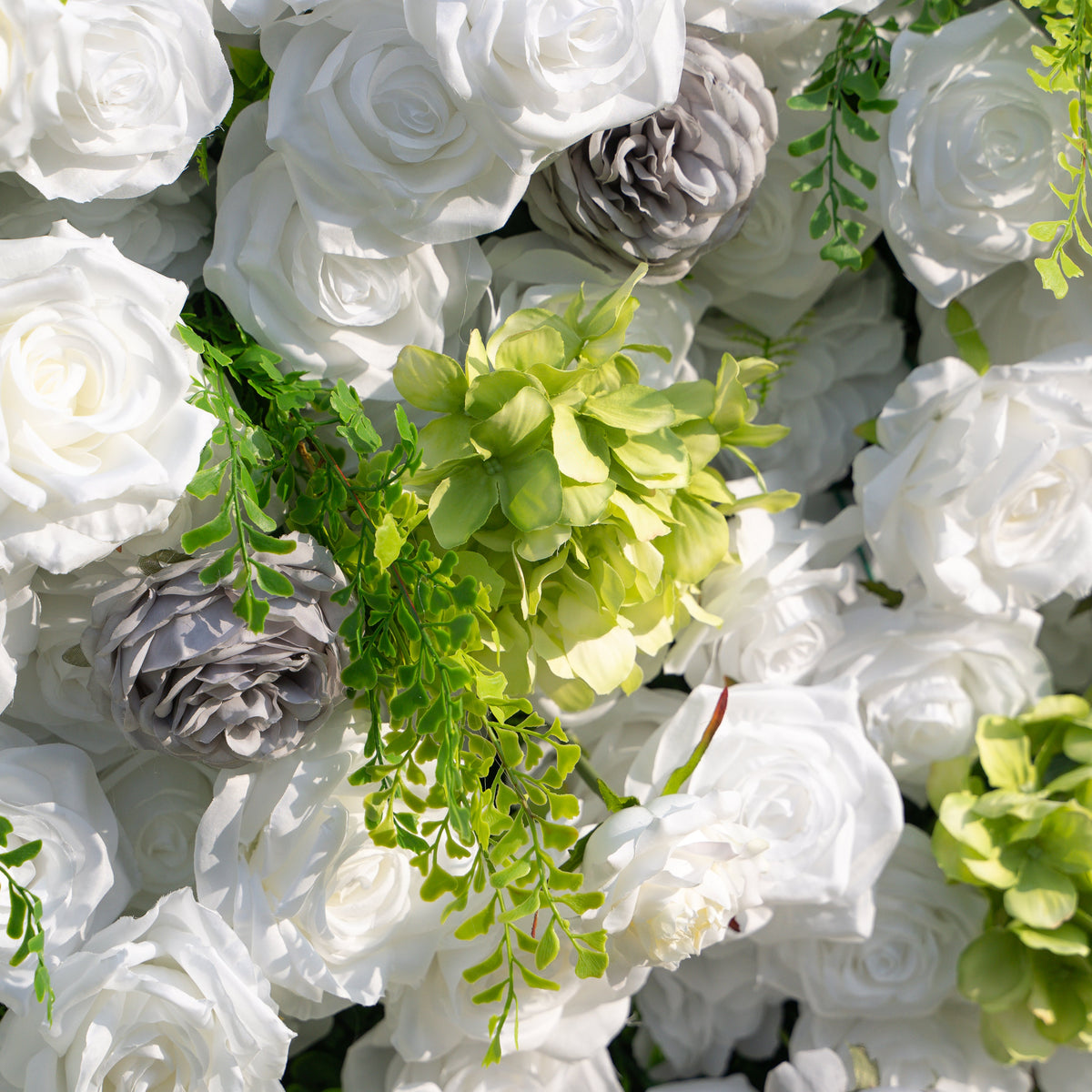Lavinia：5D Fabric Artificial rolling up curtain flower wall Free Shipping