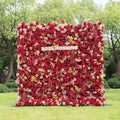 litchi：5D Fabric Artificial zip up curtain flower wall 8ft*8ft (Ready to ship-Only USA) Free Shipping