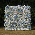 Loira ：Limited Custom Release Blue–white gradient Photogenic Full-bloom texture 8ft*8ft Free Shipping