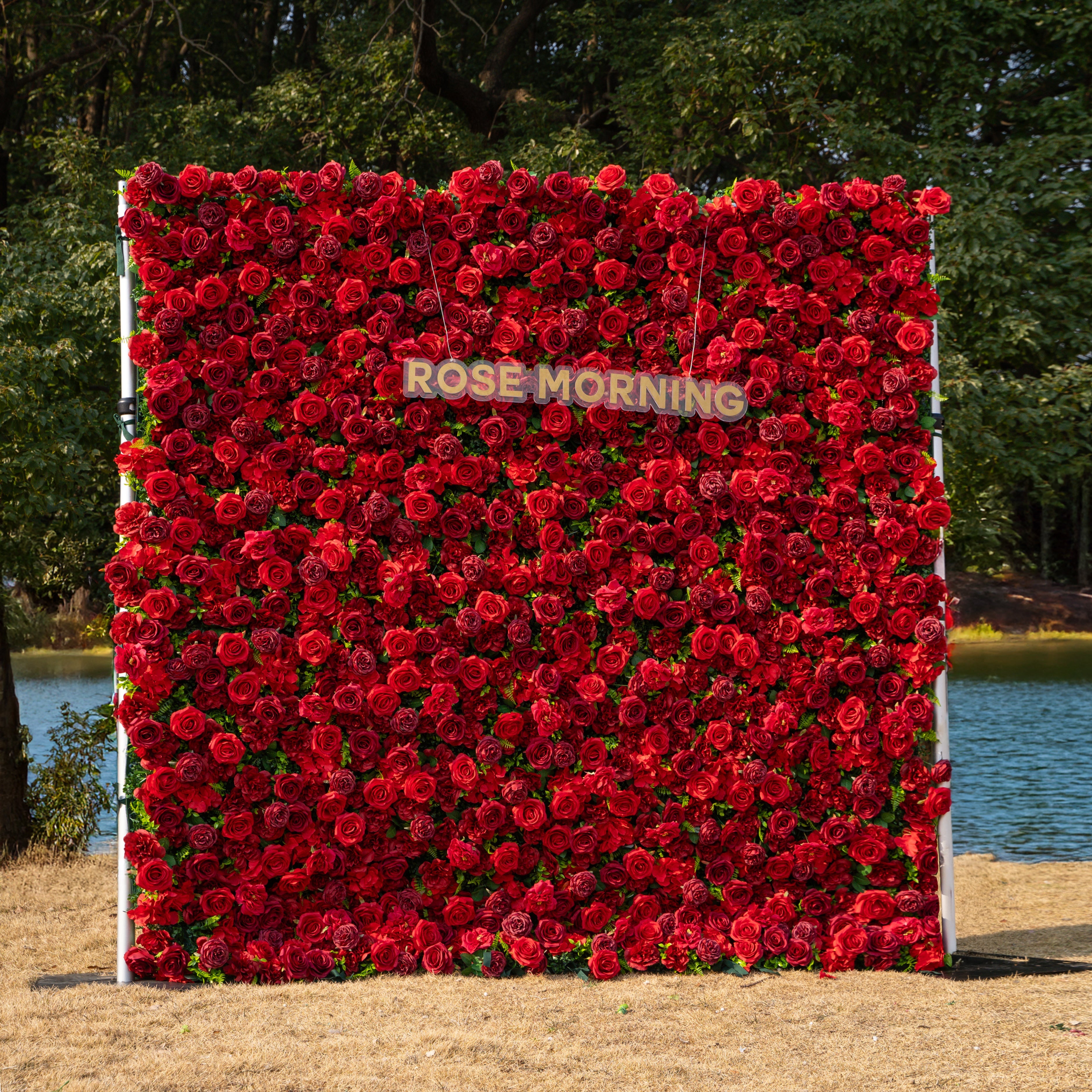 Valentine’s Special: The Luna Package of Dreamy Flower Wall & Arch for the Perfect Proposal&Wedding Free Shipping