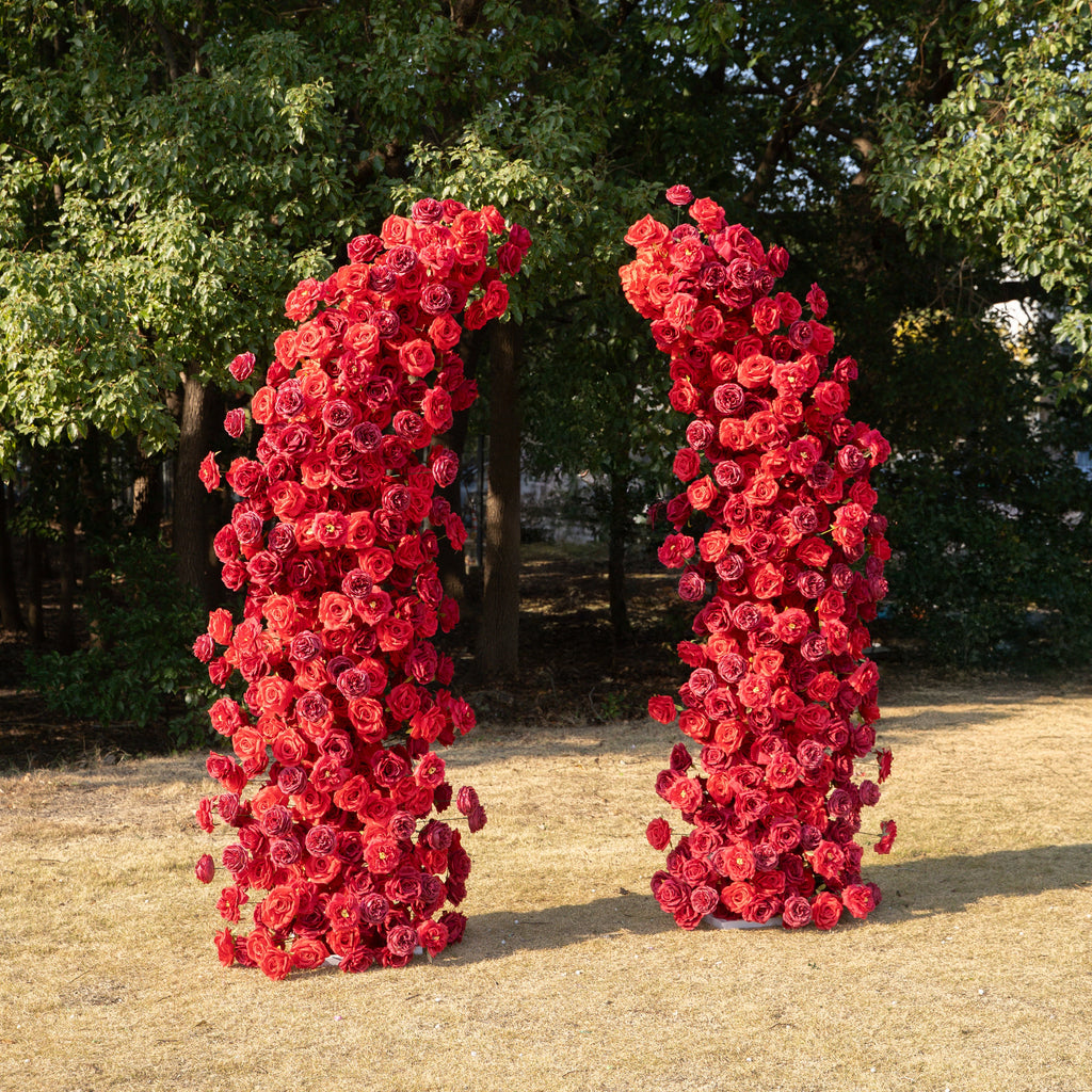 Valentine’s Special: The Luna Package of Dreamy Flower Wall & Arch for the Perfect Proposal&Wedding Free Shipping