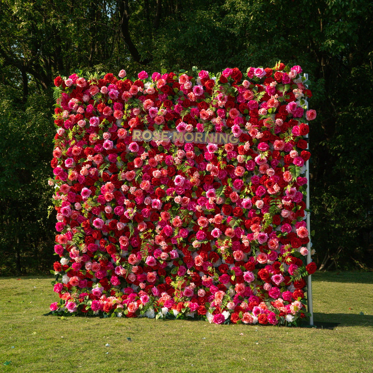 Margarita：5D Fabric Artificial rolling up curtain flower wall Free Shipping