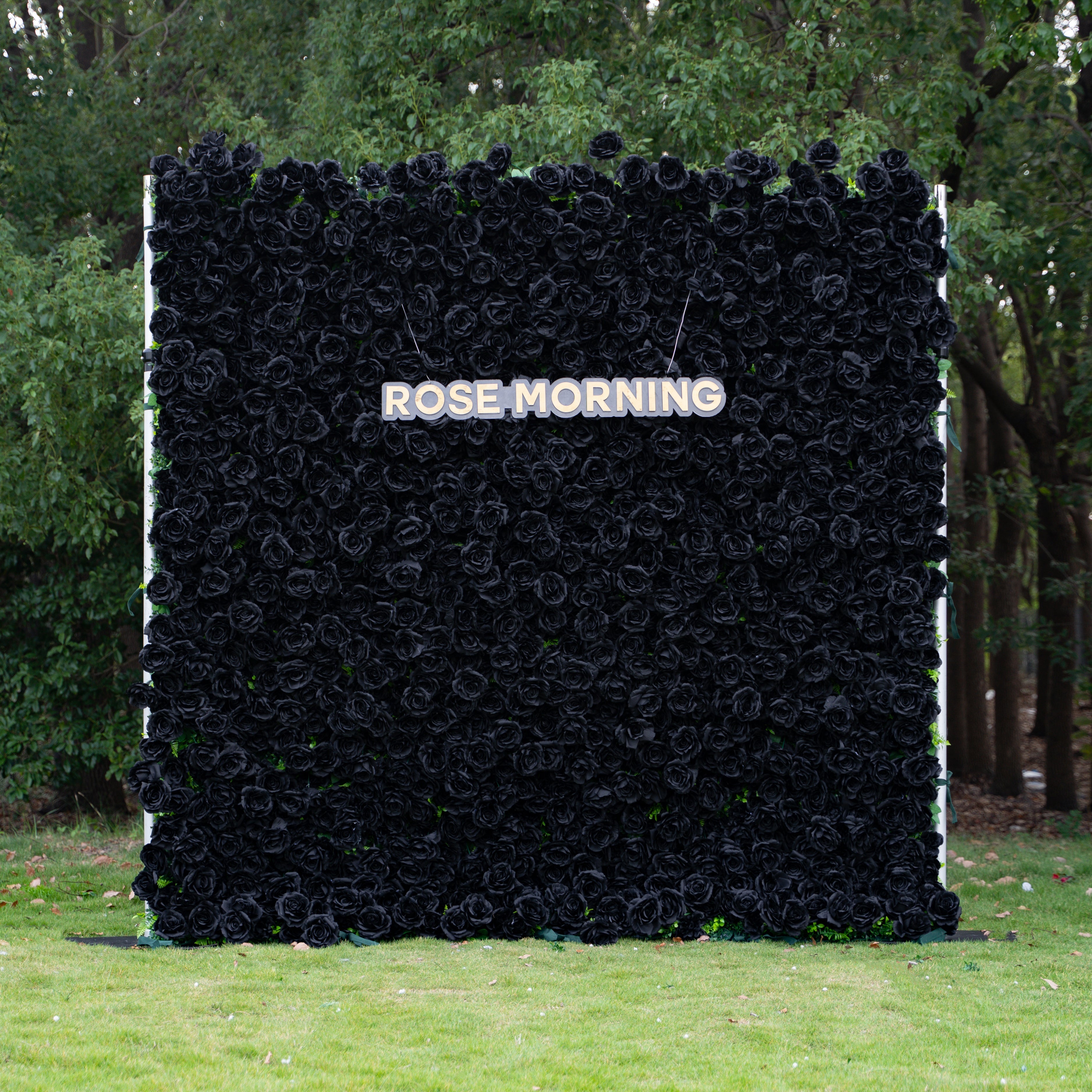 Max：5D Fabric Artificial rolling up curtain flower wall Free Shipping