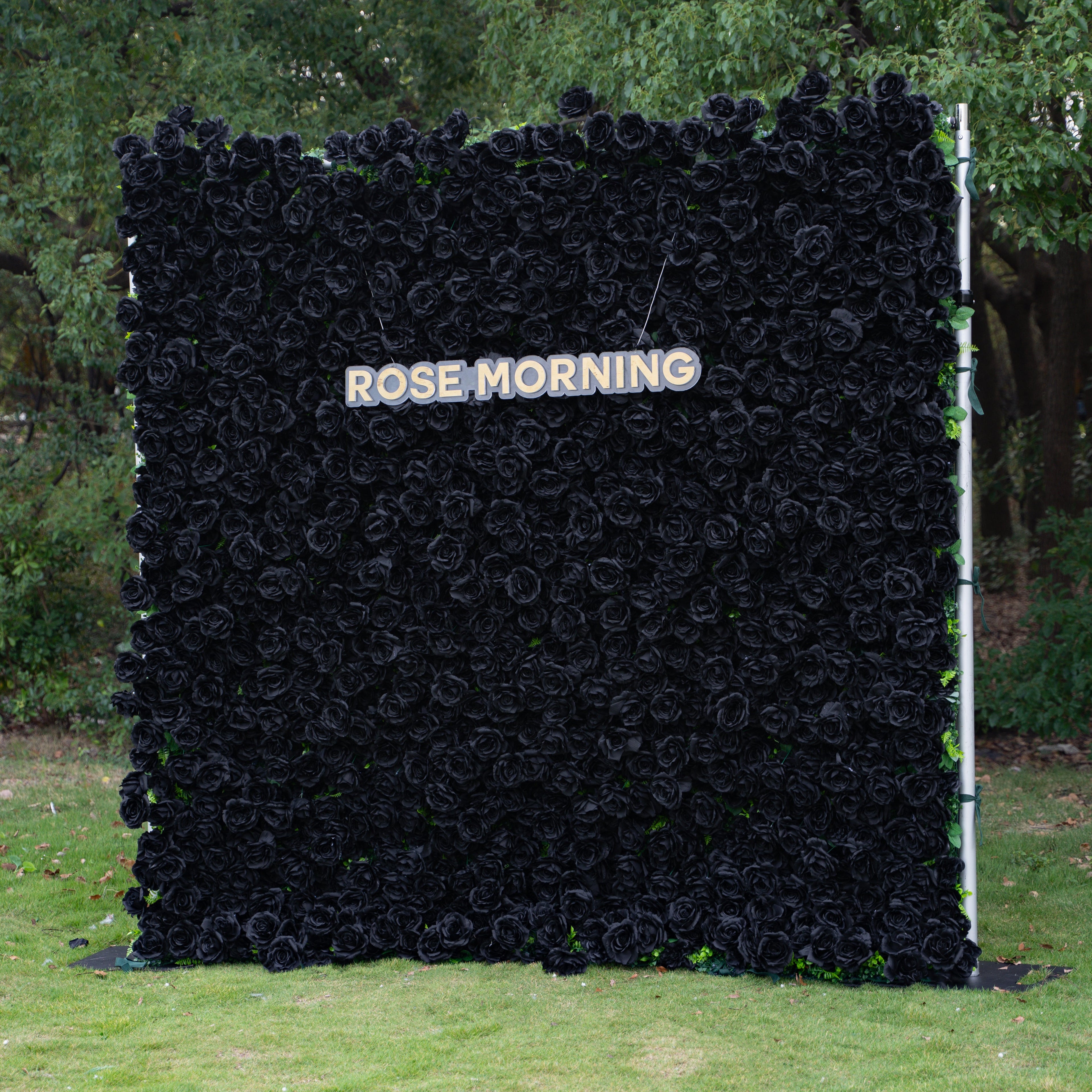 Max：5D Fabric Artificial rolling up curtain flower wall Free Shipping