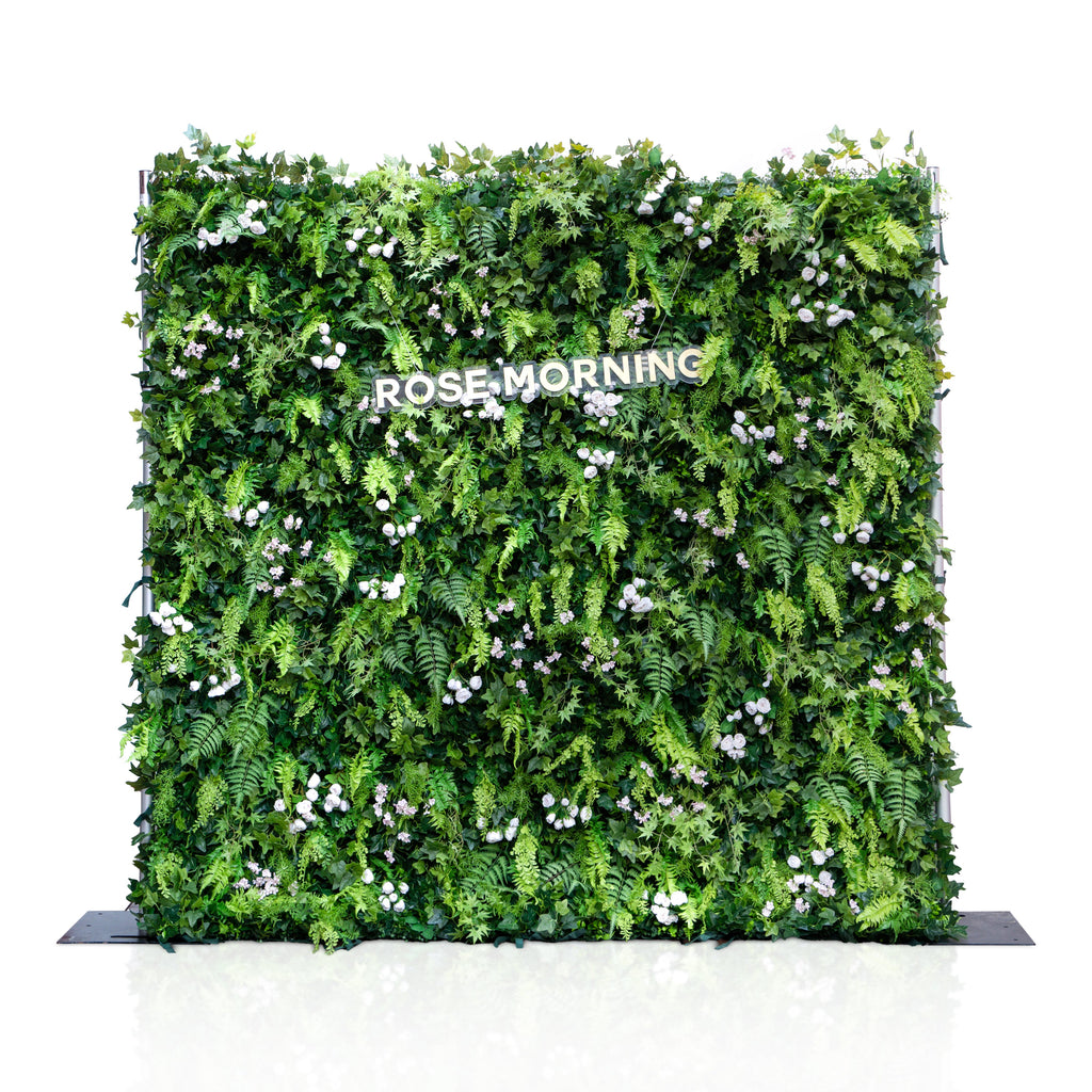 Mikia：4D Fabric Artificial rolling up curtain flower wall Free Shipping