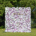 Millie：3D Fabric Artificial rolling up curtain flower wall Free Shipping