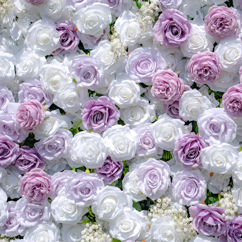 Millie：3D Fabric Artificial rolling up curtain flower wall Free Shipping
