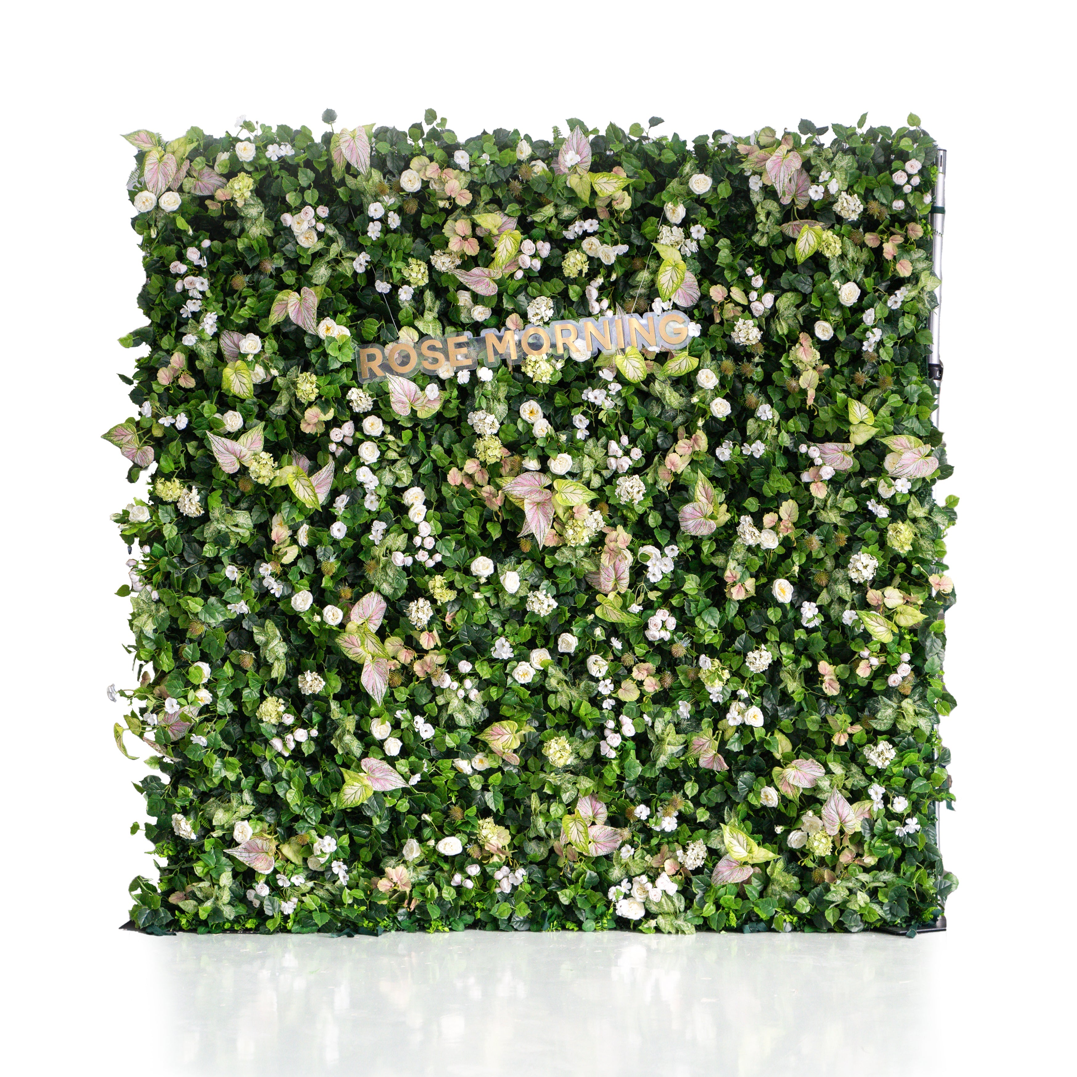 Nives：4D Fabric Artificial rolling up curtain flower wall Free Shipping