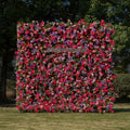 NooZay：7D 2023 Fabric Artificial rolling up curtain flower wall Free Shipping