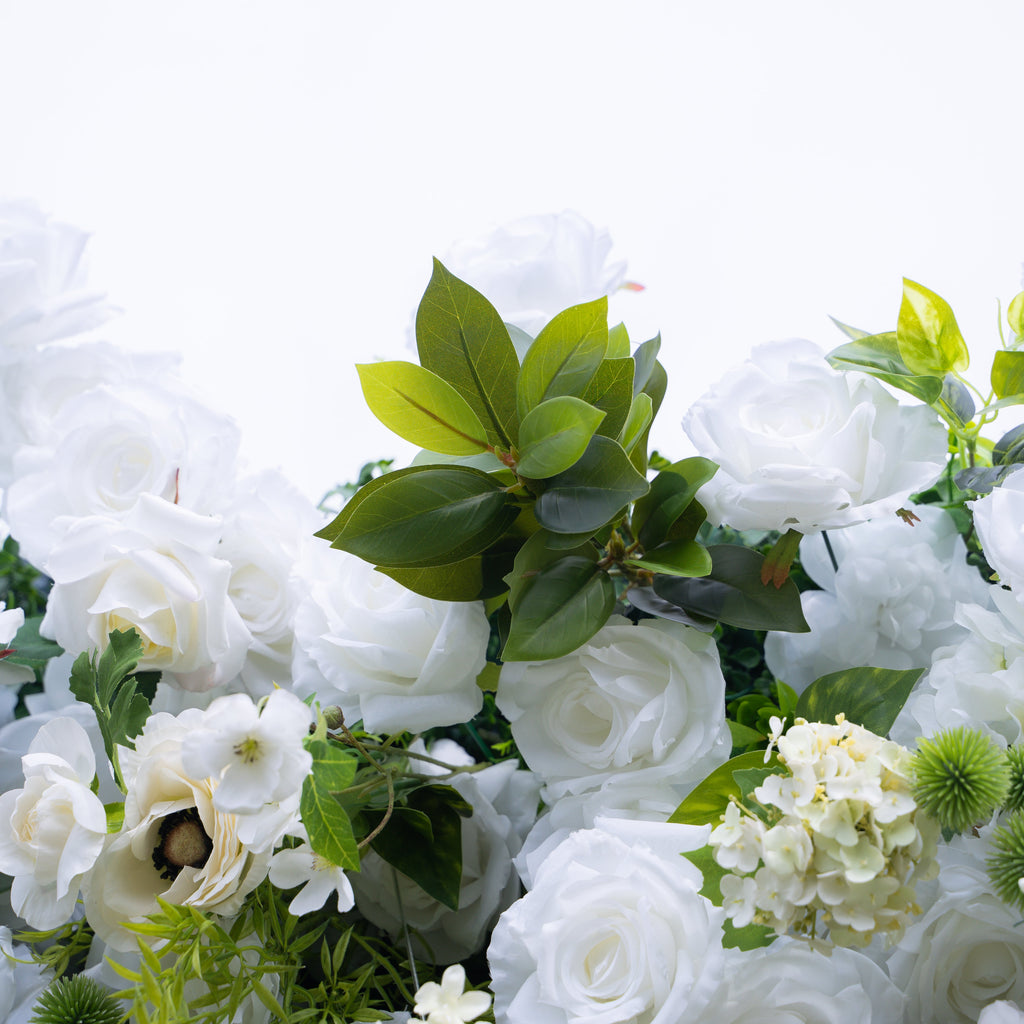 Olisa：5D Fabric Artificial rolling up curtain flower wall Free Shipping