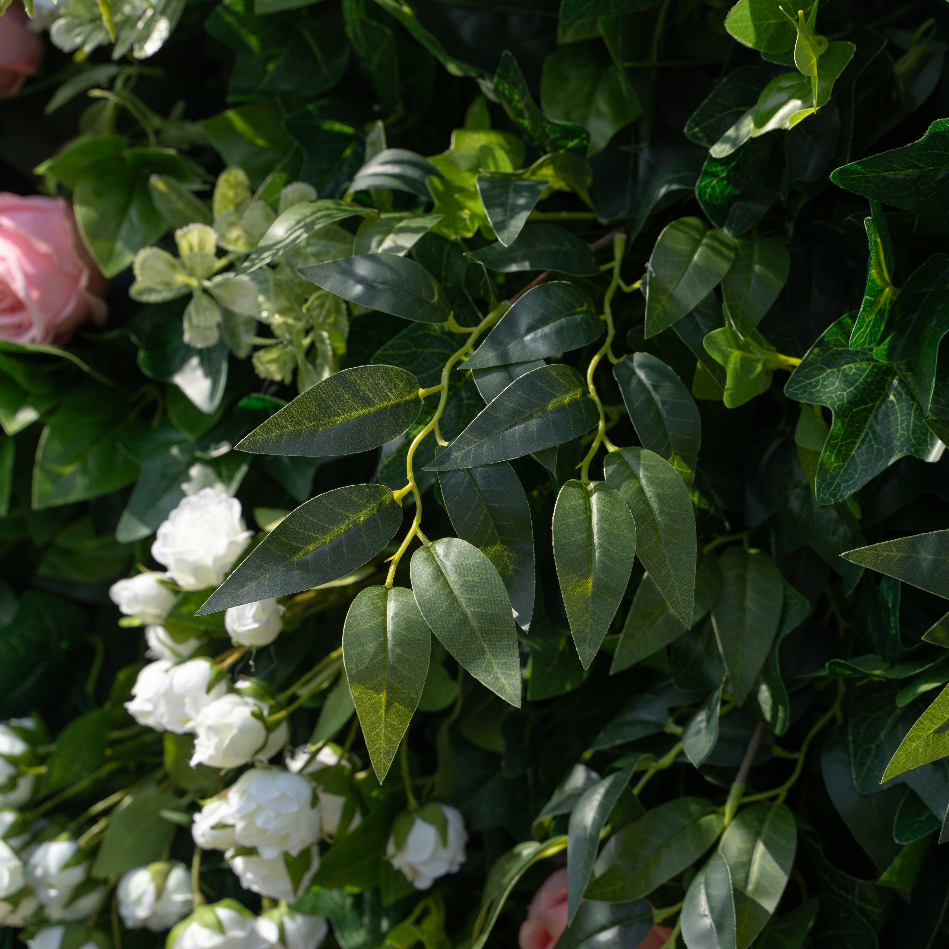 Patricia：3D Fabric Artificial rolling up curtain flower wall Free Shipping