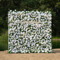 Piper：3D Fabric Artificial rolling up curtain flower wall Free Shipping