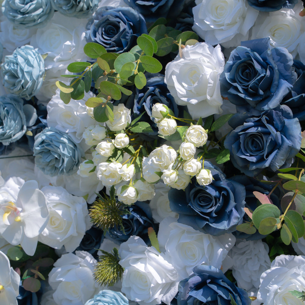 Precious：5D Fabric Artificial rolling up curtain flower wall Free Shipping
