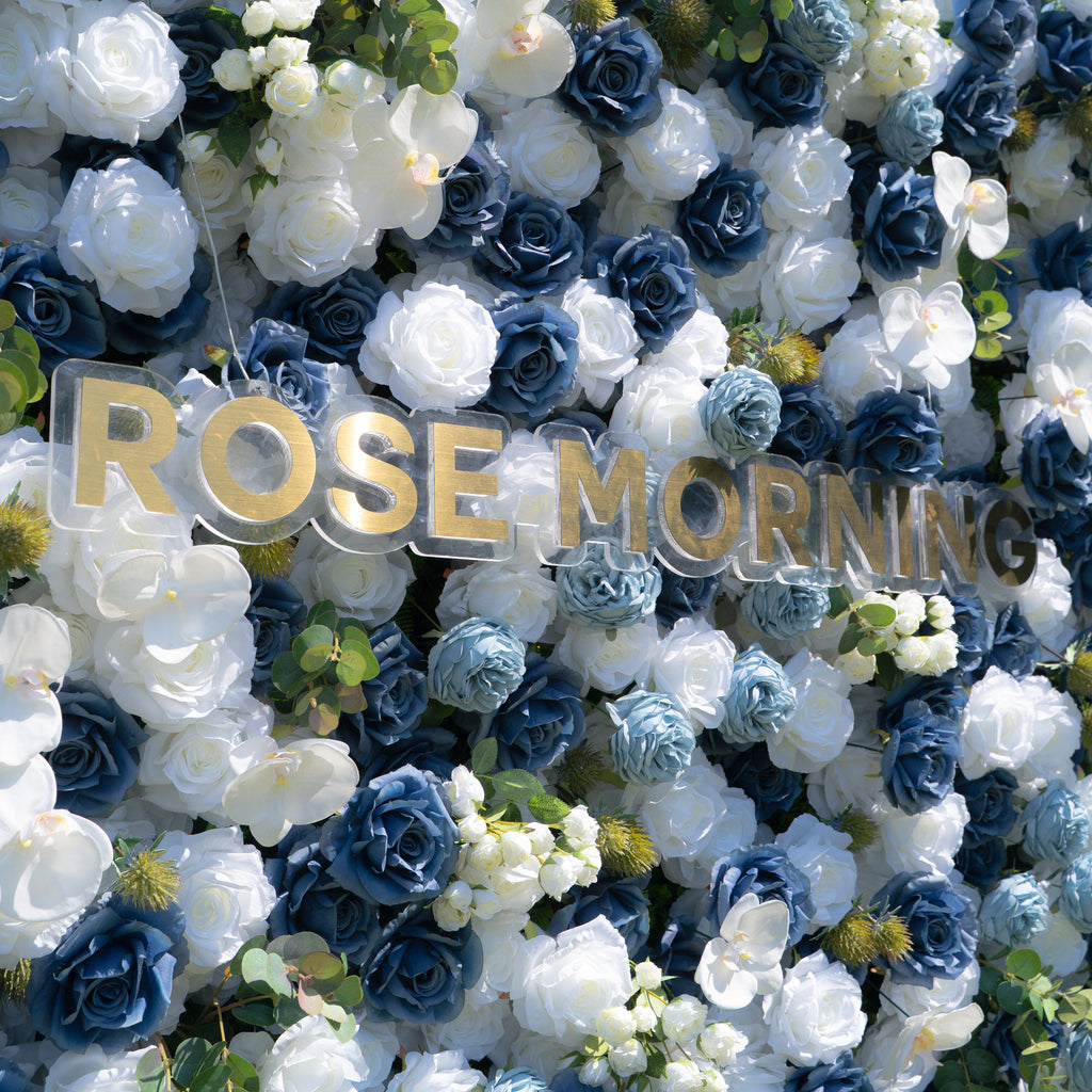 Precious：5D Fabric Artificial rolling up curtain flower wall Free Shipping