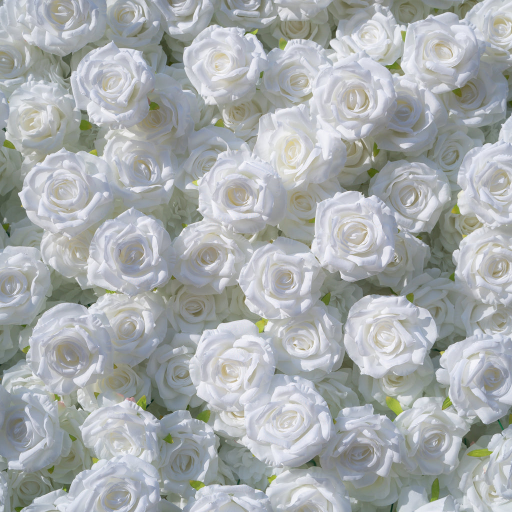 Romance：3D Fabric Artificial rolling up curtain flower wall Free Shipping