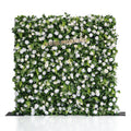 Sanna：5D Fabric Artificial rolling up curtain flower wall Free Shipping