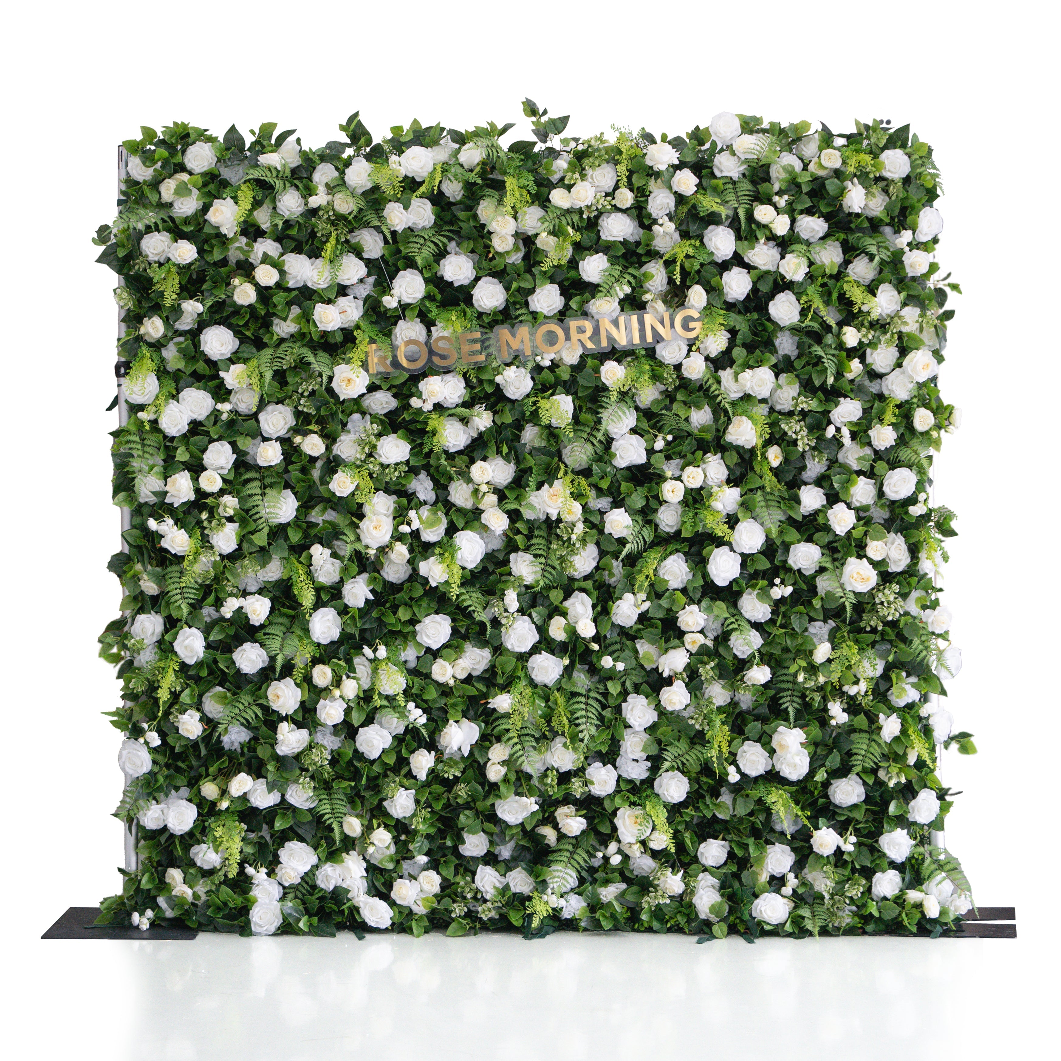 Sanna：5D Fabric Artificial rolling up curtain flower wall Free Shipping