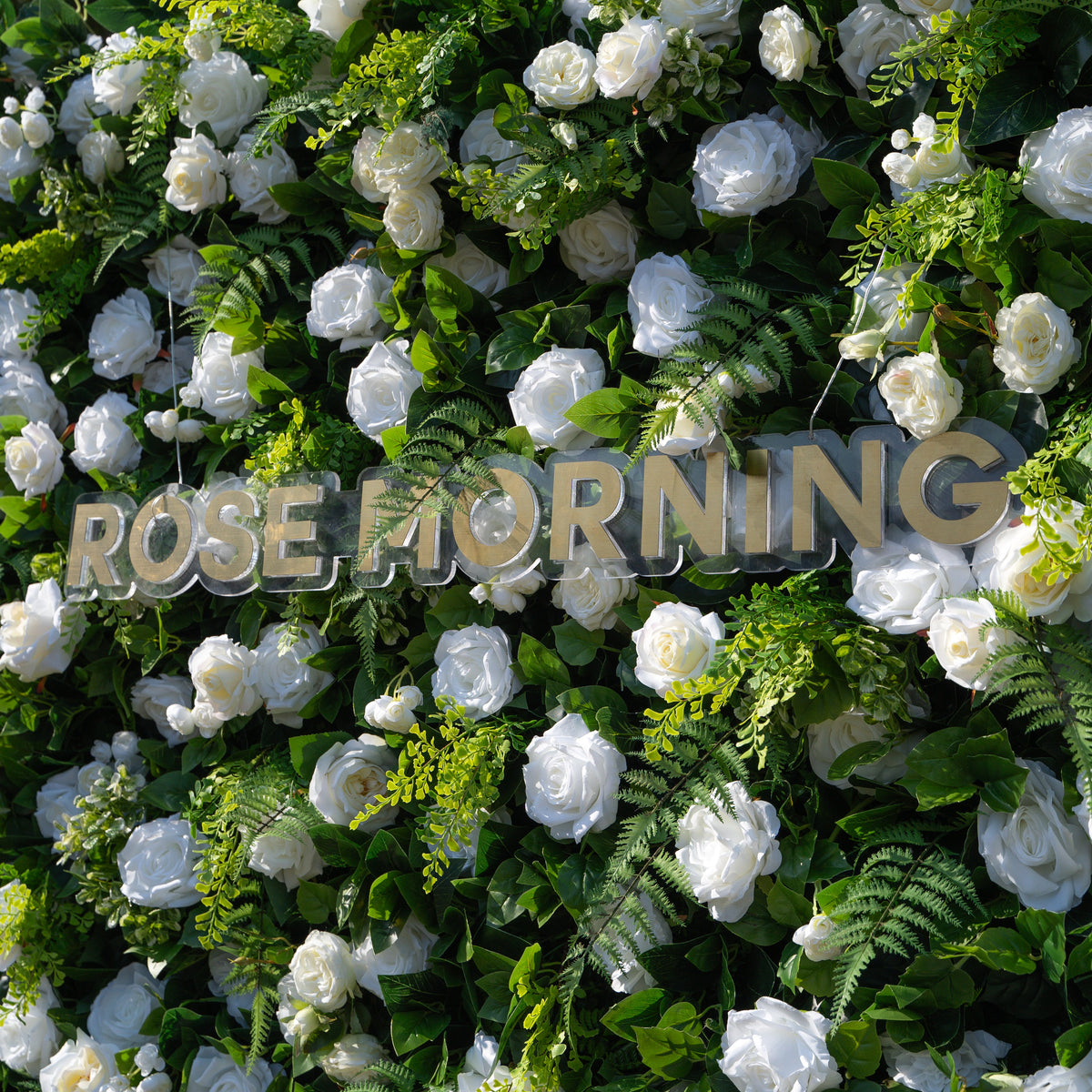 Sanna：5D Fabric Artificial rolling up curtain flower wall Free Shipping