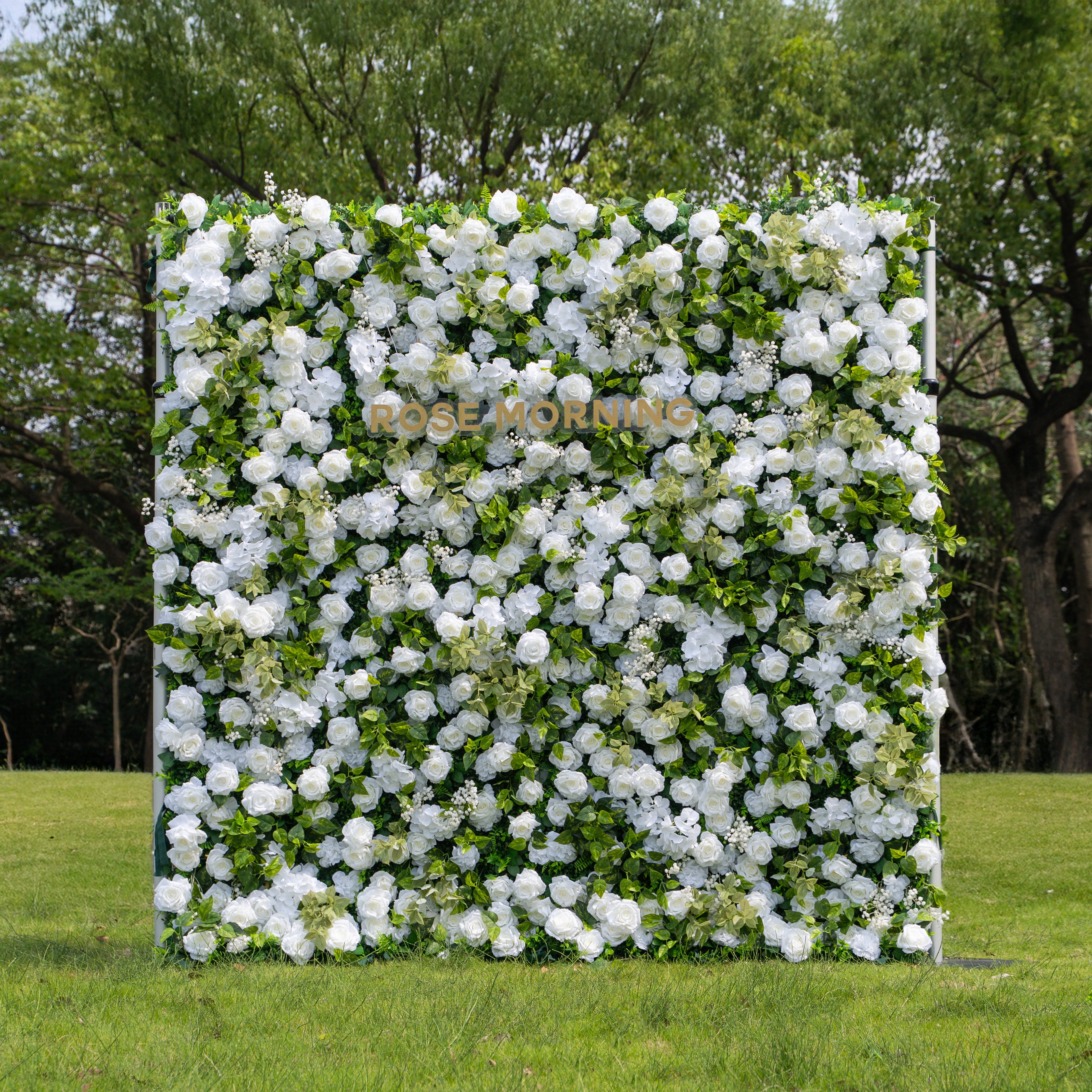 Sava：3D Fabric Artificial rolling up curtain flower wall Free Shipping