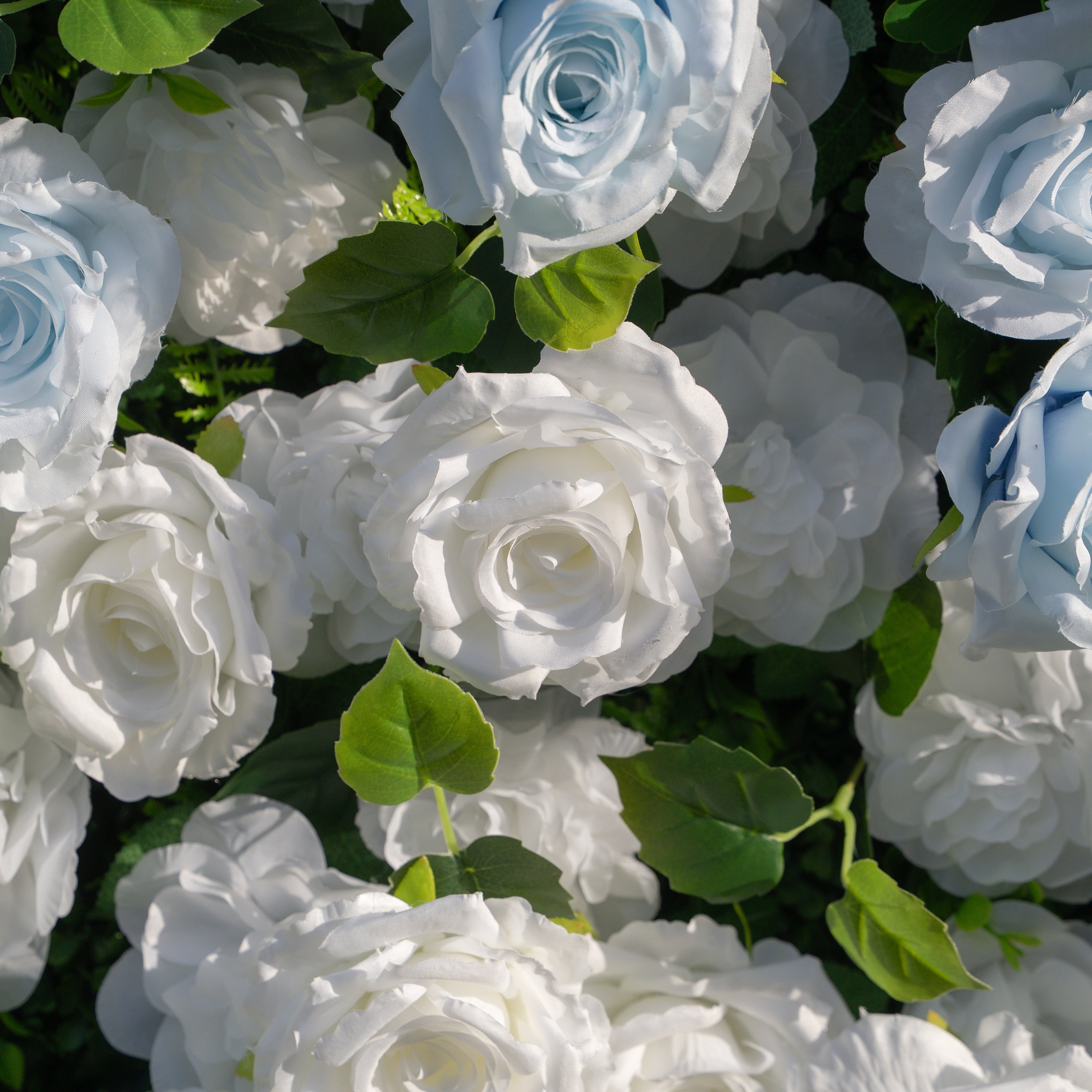 Seasalt：3D Fabric Artificial rolling up curtain flower wall Free Shipping
