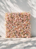 Sorbet：2026 Luxury 5D Macaron Floral Wall with Greenery Roll-Up Backdrop for Whimsical Bridal Showers Free Shipping